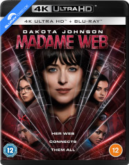 Madame Web 4K (4K UHD + Blu-ray) (UK Import ohne dt. Ton) Blu-ray