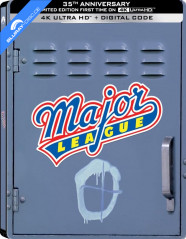 Major League 4K - 35th Anniversary - Limited Edition Steelbook (4K UHD + Digital Copy) (US Import ohne dt. Ton) Blu-ray