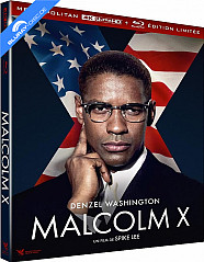 Malcolm X (1992) 4K - Édition Limitée Digipak (4K UHD + Blu-ray + Bonus Blu-ray) (FR Import ohne dt. Ton) Blu-ray