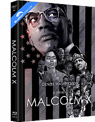 Malcolm X (1992) (Limited Mediabook Edition) (Cover C) (Blu-ray + DVD) Blu-ray