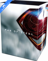 Man of Steel 4K - WeET Collection Exclusive #21 Limited Edition Steelbook - One-Click Box Set (4K UHD + Blu-ray 3D + Blu-ray) (KR Import) Blu-ray
