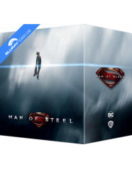 Man of Steel 4K - Blufans Exclusive #63 Limited Edition Fullslip Steelbook - One-Click Box Set (4K UHD + Blu-ray 3D + Blu-ray) (CN Import) Blu-ray
