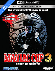 Maniac Cop 3: Badge of Silence - Unrated Version 4K (4K UHD + Blu-ray) (US Import ohne dt. Ton) Blu-ray