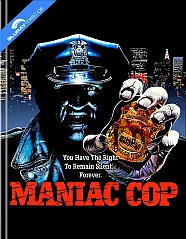 Maniac Cop 4K (Limited Mediabook Edition) (Cover A) (4K UHD + Blu-ray) (AT Import) Blu-ray