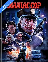 Maniac Cop 4K (Limited Mediabook Edition) (Cover B) (4K UHD + Blu-ray) (AT Import) Blu-ray