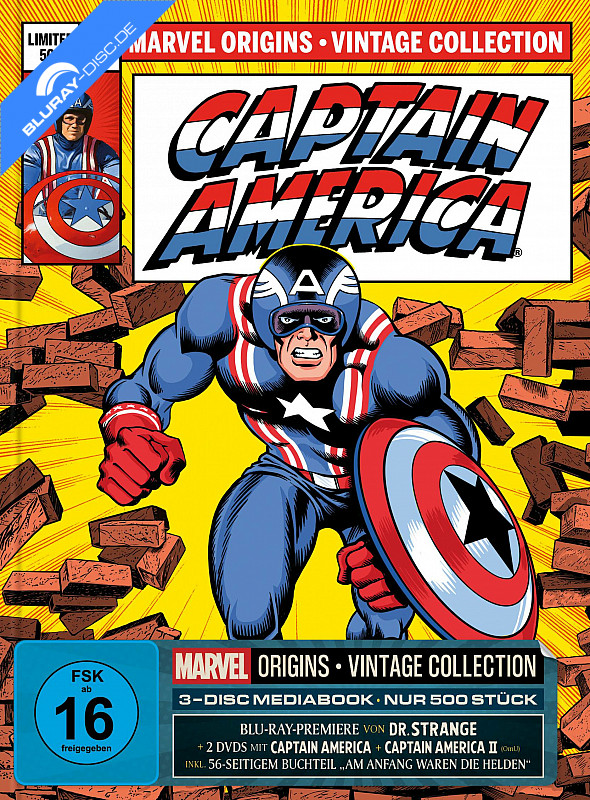 Marvel Origins Vintage Collection - Dr. Strange 1978 + Captain America ...