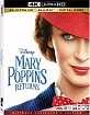Mary Poppins Returns 4K (4K UHD + Blu-ray + Digital Copy) (US Import ohne dt. Ton) Blu-ray