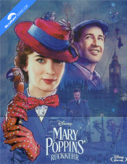 Mary Poppins' Rückkehr (2018) - Limited Edition Steelbook (CH Import) Blu-ray