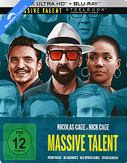 Massive Talent (2022) 4K (Limited Steelbook Edition) (4K UHD + Blu-ray)