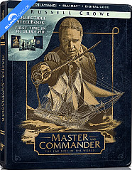 Master and Commander - The Far Side of the World 4K - Limited Edition Steelbook (4K UHD + Blu-ray + Digital Copy) (US Import) Blu-ray