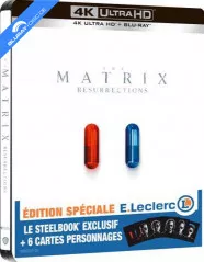 Matrix Resurrections (2021) 4K - E.Leclerc Exclusive Édition Spéciale Steelbook (4K UHD + Blu-ray) (FR Import ohne dt. Ton) Blu-ray