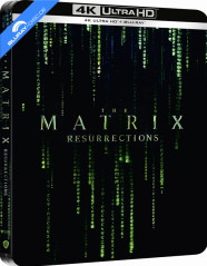 Matrix Resurrections (2021) 4K - Edizione Limitata Steelbook Versione 1 (4K UHD + Blu-ray) (IT Import) Blu-ray