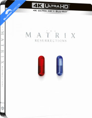 Matrix Resurrections (2021) 4K - Edizione Limitata Steelbook Versione 2 (4K UHD + Blu-ray) (IT Import) Blu-ray