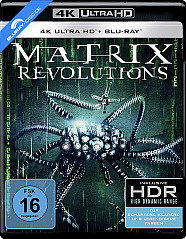 Matrix Revolutions 4K (4K UHD + Blu-ray + Digital HD) Blu-ray