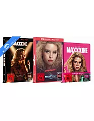 MaXXXine (2024) 4K (Full-Set) (Limited Mediabook Cover A + B + Steelbook Edition) (3 4K UHD + 3 Blu-ray) Blu-ray