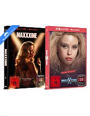 MaXXXine (2024) 4K (Limited Mediabook Edition) (Cover A + B) (2 4K UHD + 2 Blu-ray) Blu-ray