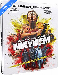Mayhem (2017) 4K - Limited Edition Steelbook (4K UHD + Blu-ray) (US Import ohne dt. Ton) Blu-ray