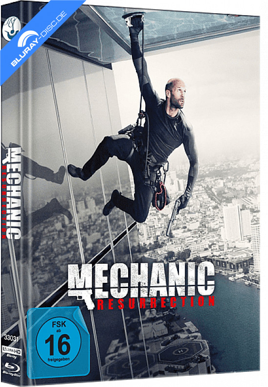 Mechanic: Resurrection 4K Limited Mediabook Edition Cover C 4K UHD ...