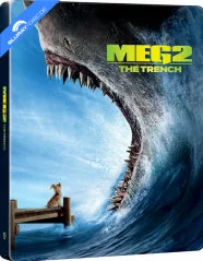 Meg 2: The Trench 4K - Limited Edition Steelbook (4K UHD + Blu-ray) (KR Import) Blu-ray