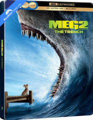 Meg 2: The Trench 4K - Limited Edition Steelbook (4K UHD + Blu-ray) (TH Import) Blu-ray
