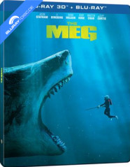 Meg: Tubarão Gigante (2018) 3D - Edição Steelbook (Blu-ray 3D + Blu-ray) (PT Import ohne dt. Ton) Blu-ray