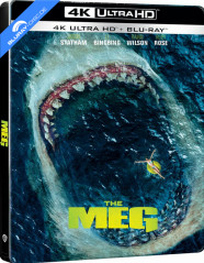 Megalodón (2018) 4K - Edición Metálica (Neuauflage) (4K UHD + Blu-ray) (ES Import) Blu-ray