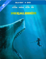 Megalodón (2018) - Limited Edition Steelbook (Blu-ray + DVD) (MX Import ohne dt. Ton) Blu-ray