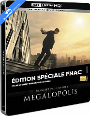 Megalopolis (2024) 4K - FNAC Édition Spéciale Boîtier Steelbook (4K UHD + Blu-ray) (FR Import ohne dt. Ton) Blu-ray