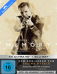 Memory - Sein letzter Auftrag 4K (Limited Mediabook Edition) (Cover A) (4K UHD + Blu-ray)