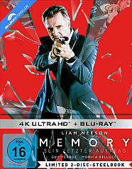 Memory - Sein letzter Auftrag 4K (Limited Steelbook Edition) (Cover A) (4K UHD + Blu-ray) Blu-ray
