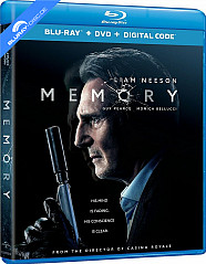Memory (2022) (Blu-ray + DVD + Digital Copy) (US Import ohne dt. Ton) Blu-ray
