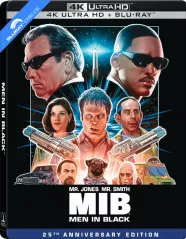 Men in Black 4K - 25th Anniversary - Limited Edition Steelbook (4K UHD + Blu-ray) (HK Import) Blu-ray
