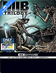Men in Black Trilogy 4K - Best Buy Exclusive Limited Edition PopArt Steelbook (4K UHD + Blu-ray + Digital Copy) (US Import) Blu-ray