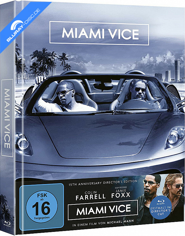 Miami Vice 2006 15th Anniversary Director’s Edition Limited Mediabook Edition Cover A 2 Blu Ray