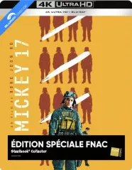Mickey 17 4K - FNAC Exclusive Édition Limitée Boîtier Steelbook (4K UHD + Blu-ray) (FR Import) Blu-ray
