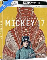 Mickey 17 4K - JB Hi-Fi Exclusive Limited Edition Steelbook (4K UHD + Blu-ray) (AU Import ohne dt. Ton) Blu-ray