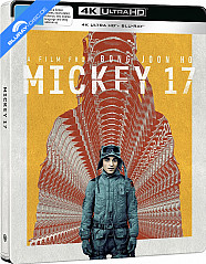 Mickey 17 4K - JB Hi-Fi Exclusive Limited Edition Steelbook (4K UHD + Blu-ray) (AU Import ohne dt. Ton) Blu-ray