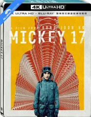 Mickey 17 4K - Limited Edition Cover Teaser Steelbook (4K UHD + Blu-ray) (TW Import) Blu-ray