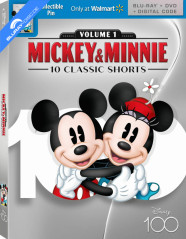 Mickey & Minnie - 10 Classic Shorts: Volume 1 - 100 Years of Disney - Walmart Exclusive Limited Edition Slipcover (Blu-ray + DVD + Digital Copy) (US Import ohne dt. Ton) Blu-ray