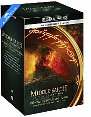 Middle Earth Vanilla Collection 4K - Theatrical and Extended Edition (4K UHD + Blu-ray) (IT Import) Blu-ray