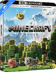 Minecraft, le film 4K - Édition Limitée Steelbook (4K UHD + Blu-ray) (FR Import ohne dt. Ton) Blu-ray