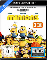 Minions (2015) 4K (4K UHD + Blu-ray + UV Copy) Blu-ray