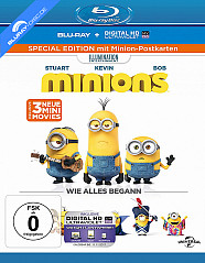 Minions (2015) (Special Edition inkl. Postkarten) (Blu-ray + UV Copy) Blu-ray