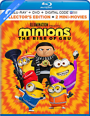 Minions: The Rise of Gru (2022) (Blu-ray + DVD + Digital Copy) (US Import ohne dt. Ton) Blu-ray