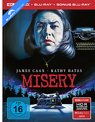 Misery (1990) 4K (Limited Collector's Mediabook Edition) (4K UHD + Blu-ray + Bonus Blu-ray) (Cover A) Blu-ray