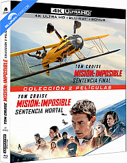 Misión: Imposible Sentencia Mortal y Sentencia Final 4K - Pack 2 Películas (4K UHD + Blu-ray + Bonus Blu-ray) Blu-ray
