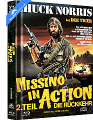 Missing in Action 2: Die Rückkehr (Limited Mediabook Edition) (Cover B) (AT Import) Blu-ray