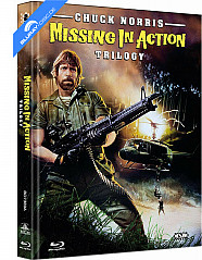 Missing in Action Trilogy (Limited Mediabook Edition) (Cover A) (AT Import) Blu-ray