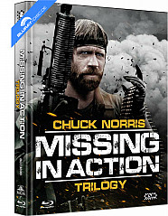 Missing in Action Trilogy (Limited Mediabook Edition) (Cover B) (AT Import) Blu-ray