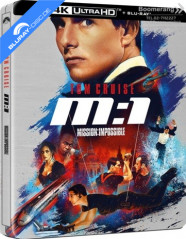 Mission: Impossible (1996) 4K - Limited Edition Steelbook (4K UHD + Blu-ray) (TH Import ohne dt. Ton) Blu-ray